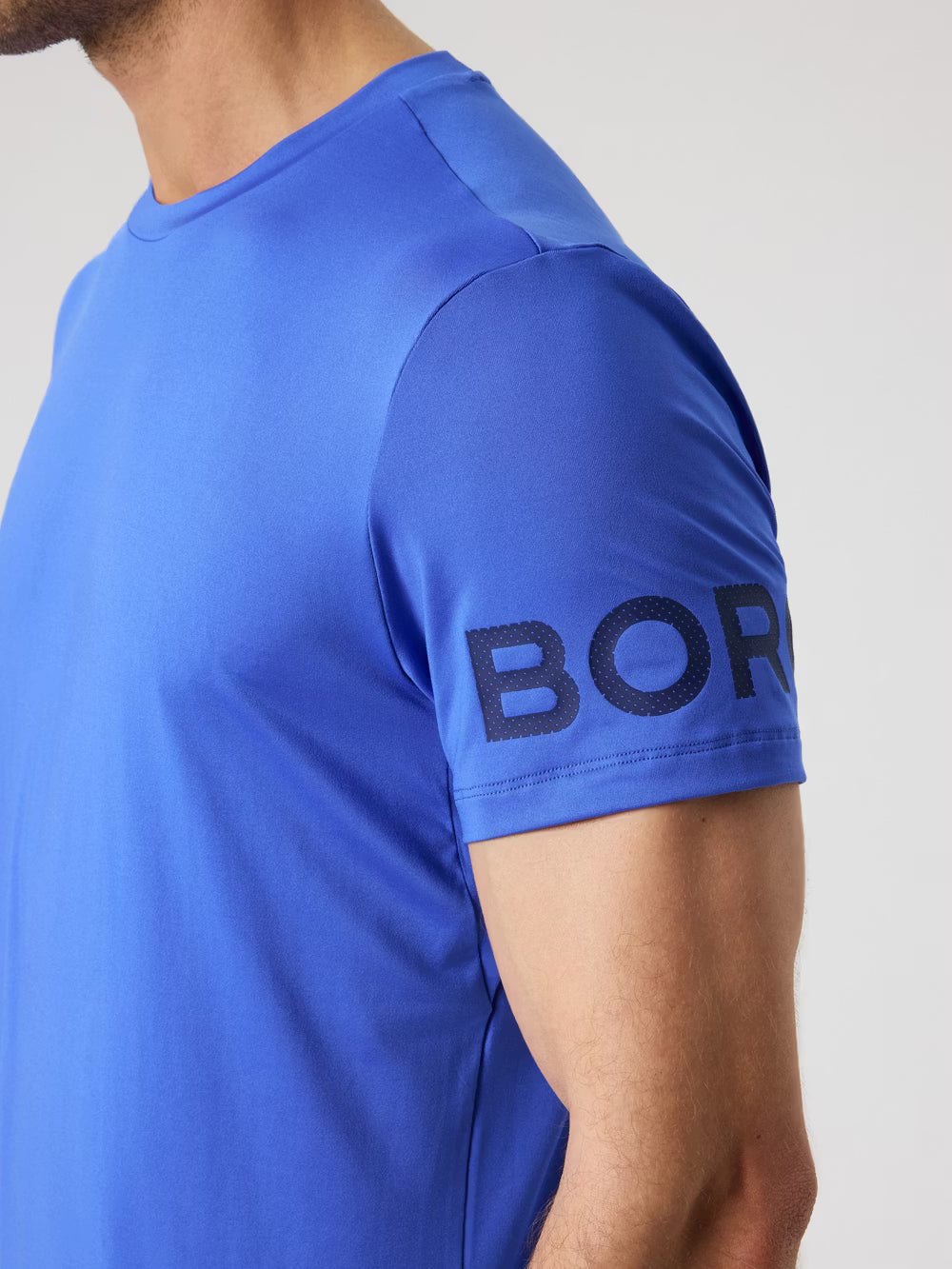 PÁNSKE TRIČKO BORG ŠPORTOVÉ AMPARO BLUE