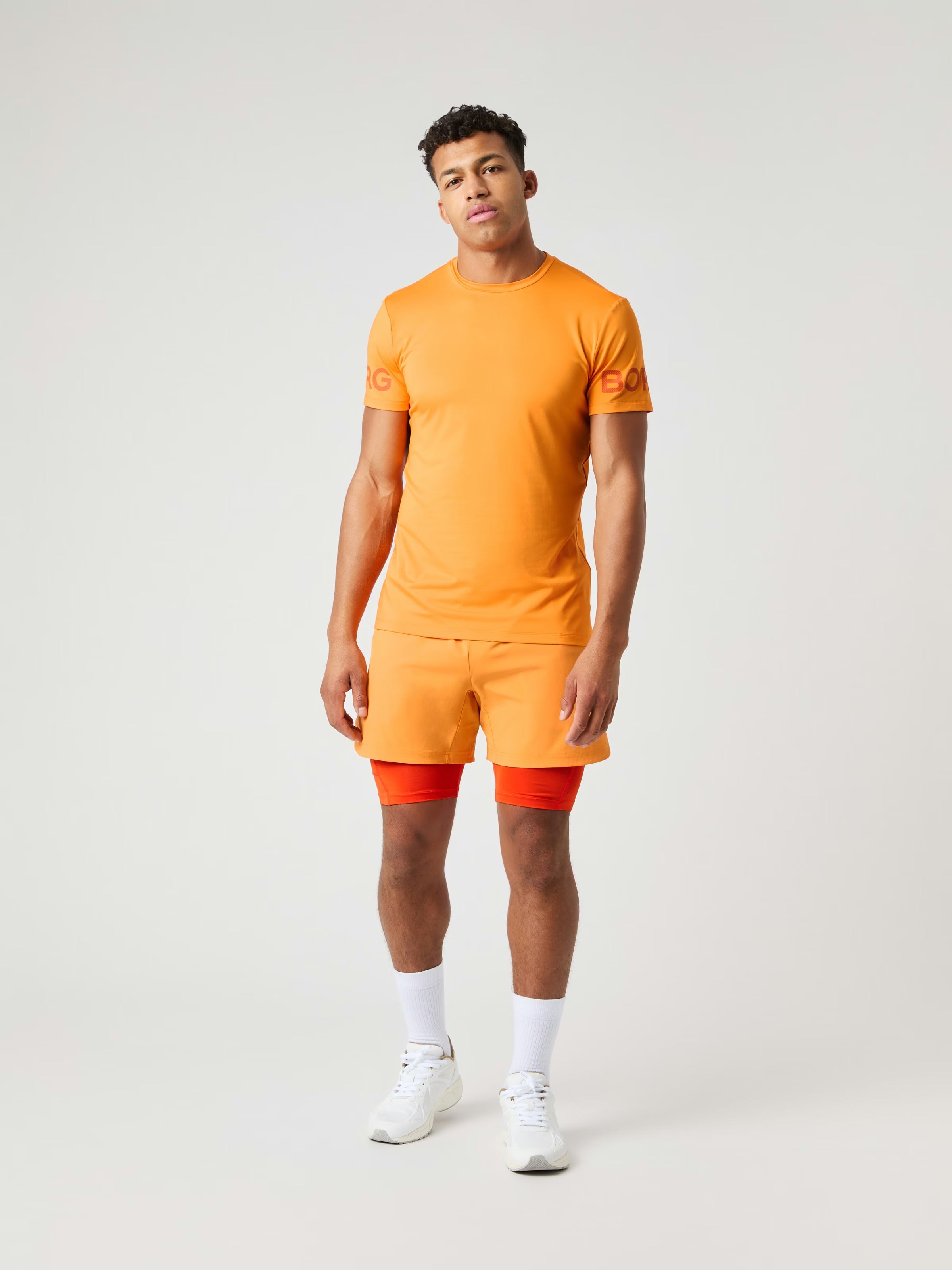 PÁNSKE TRIČKO BORG SUN ORANGE