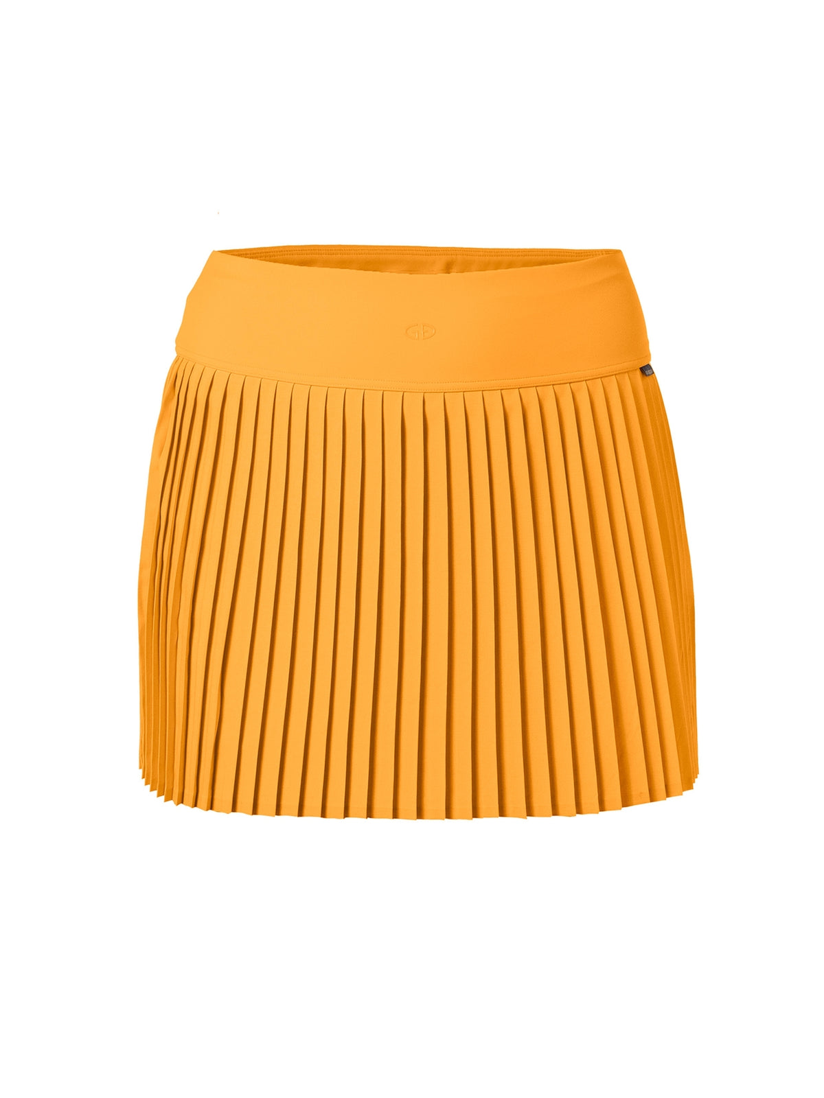 GOLDBERGH PLISSÉ skirt – papaya