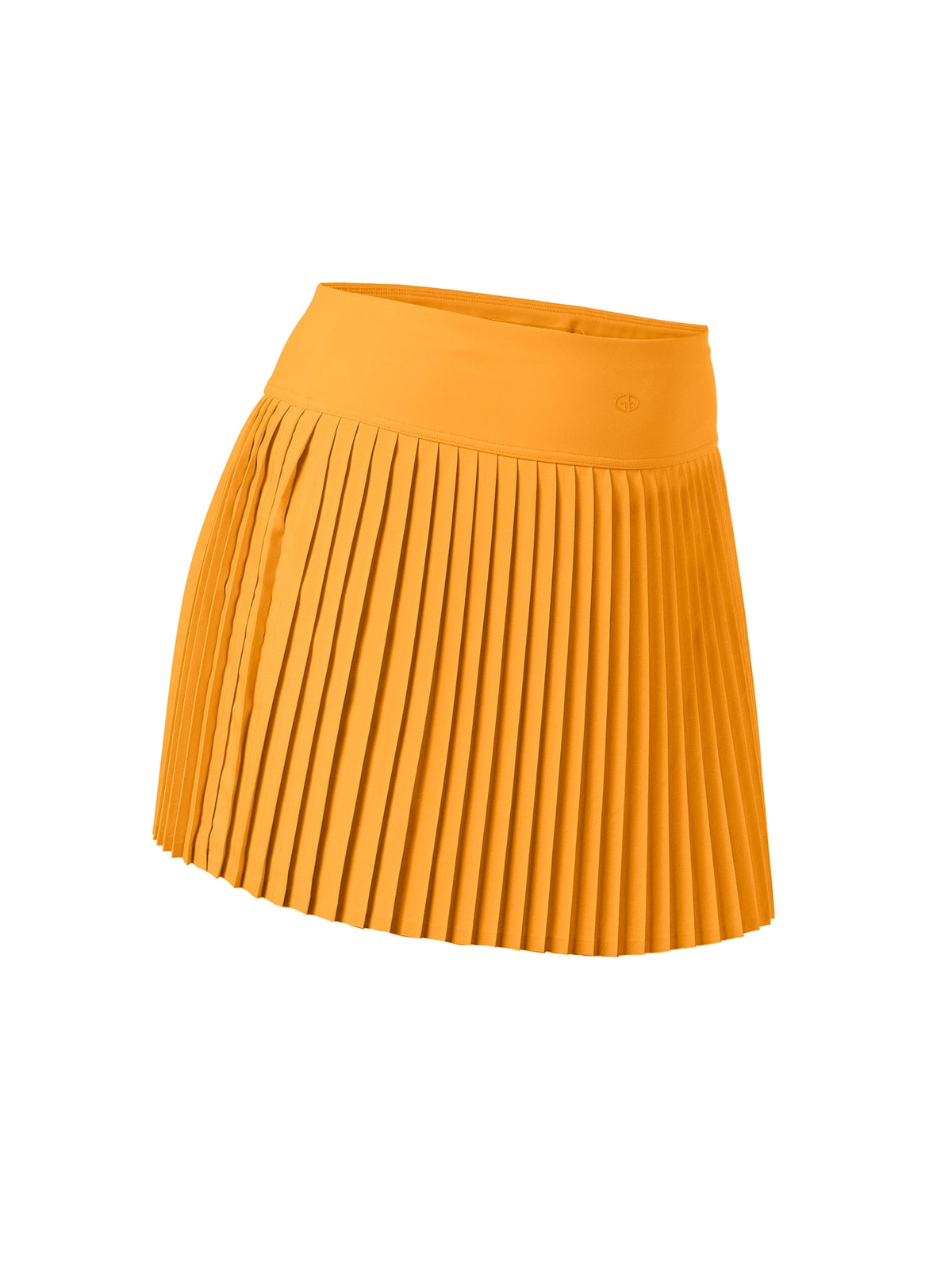 GOLDBERGH PLISSÉ skirt – papaya