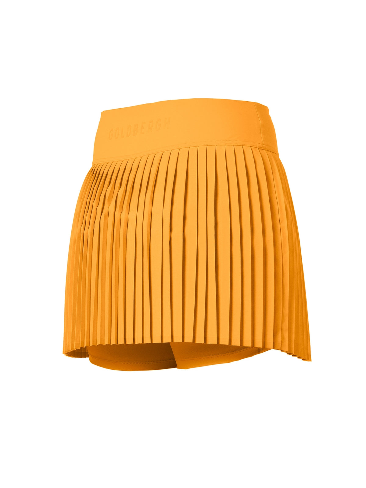 GOLDBERGH PLISSÉ skirt – papaya