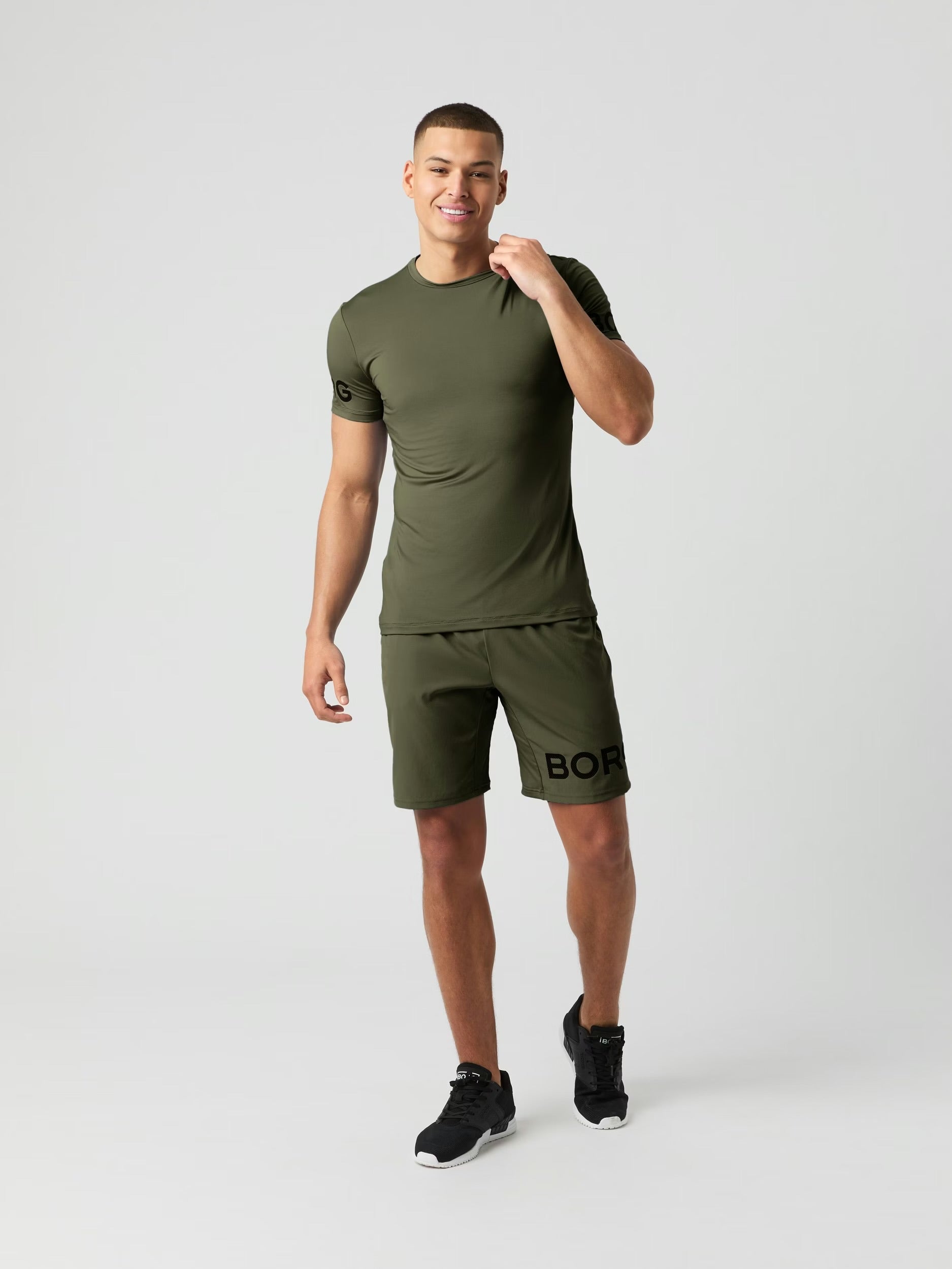 BORG PÁNSKE TRIČKO FOREST NIGHT OLIVE