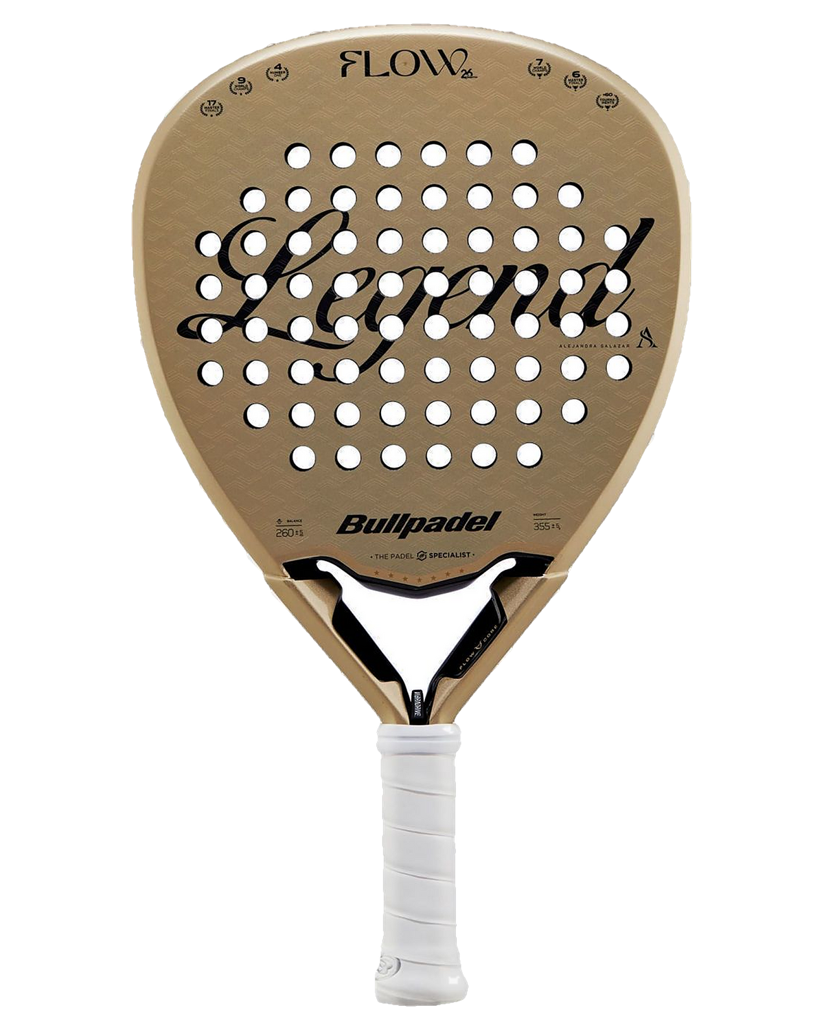 Dámska padelová raketa Bullpadel Flow 2027 – pohľad 2