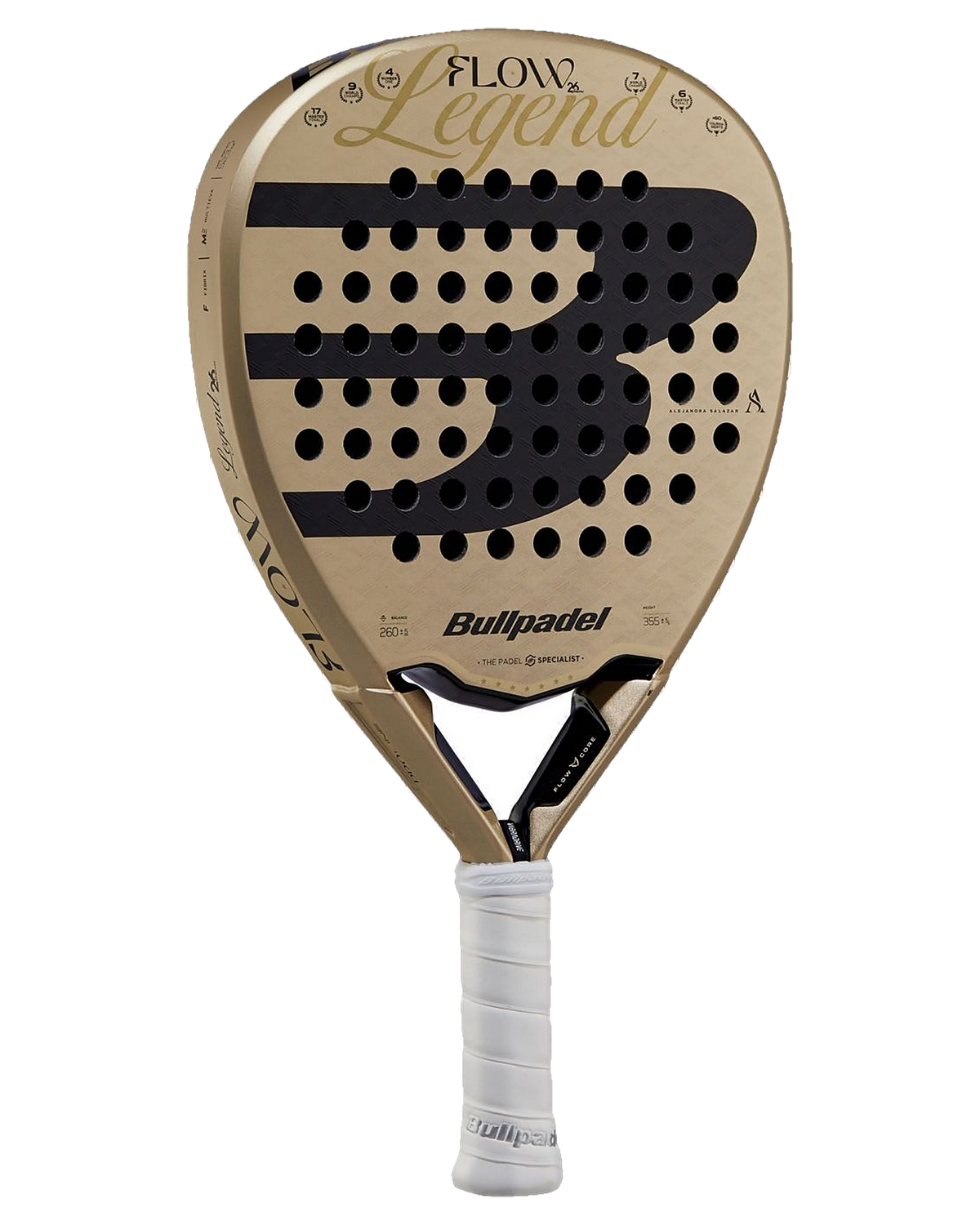 Dámska padelová raketa Bullpadel Flow 2027 – pohľad 3