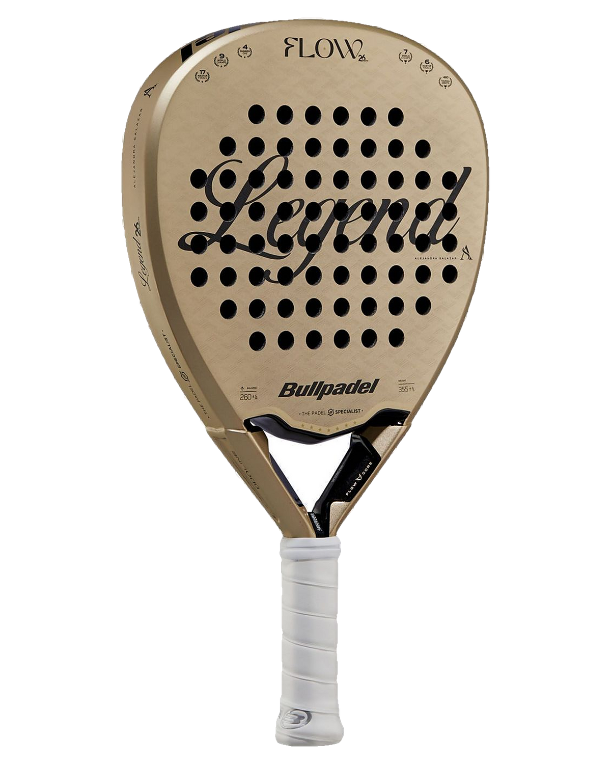 Dámska padelová raketa Bullpadel Flow 2027 – pohľad 4