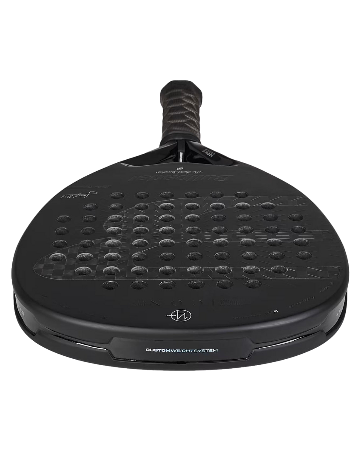Padelová raketa Bullpadel Icon 2027, pohľad zhora