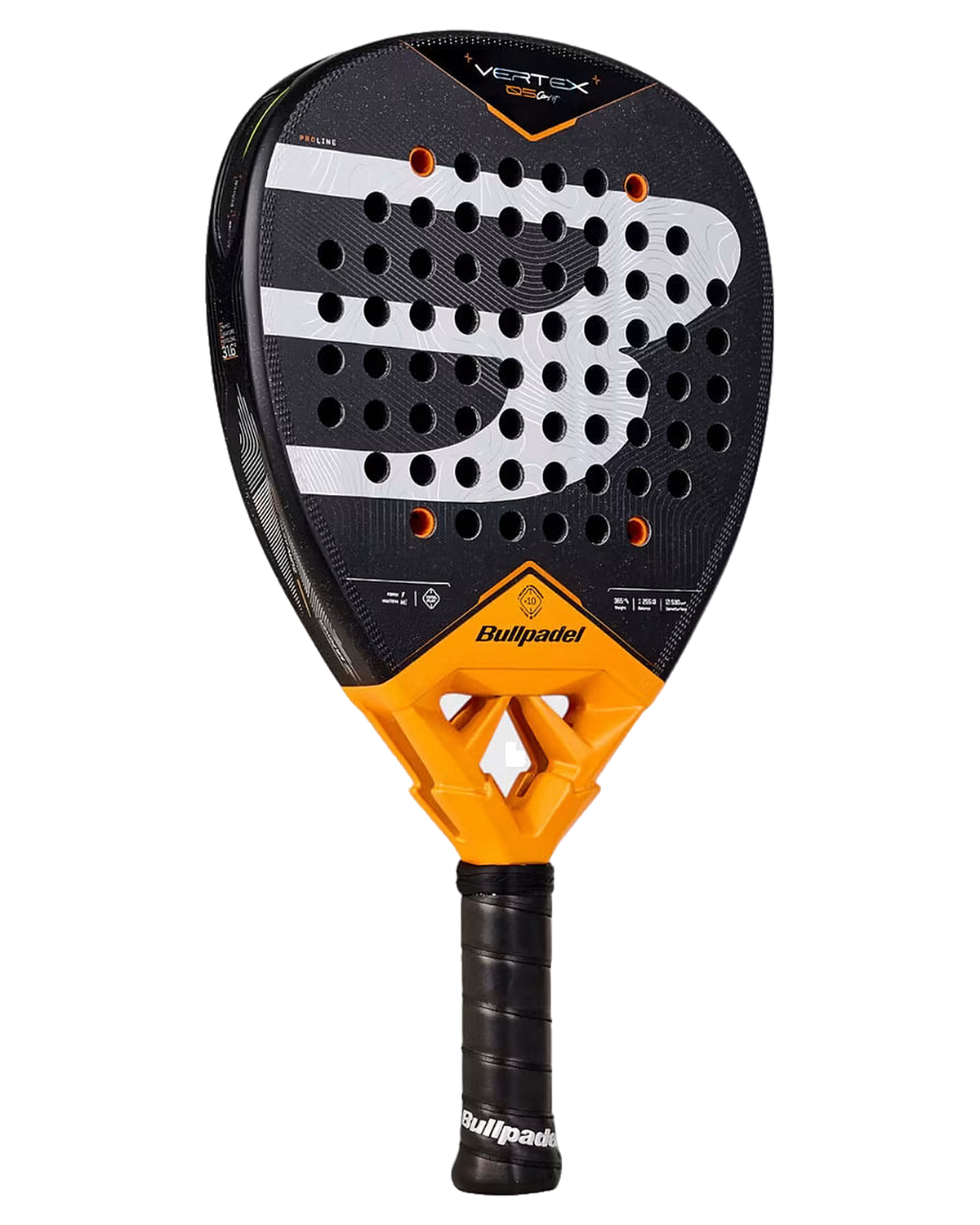 Padelová raketa Bullpadel Vertex 05 Comfort 2027, pohľad z uhla