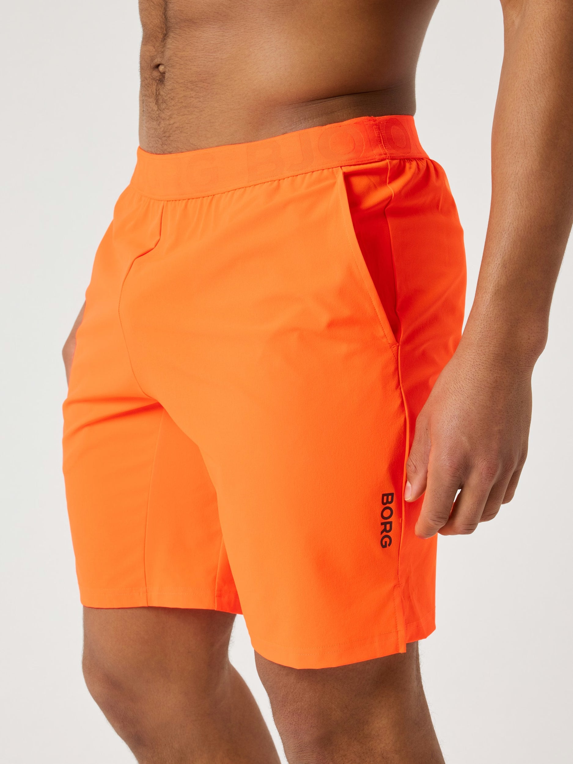 PÁNSKE ŠORTKY BORG SHOCKING ORANGE