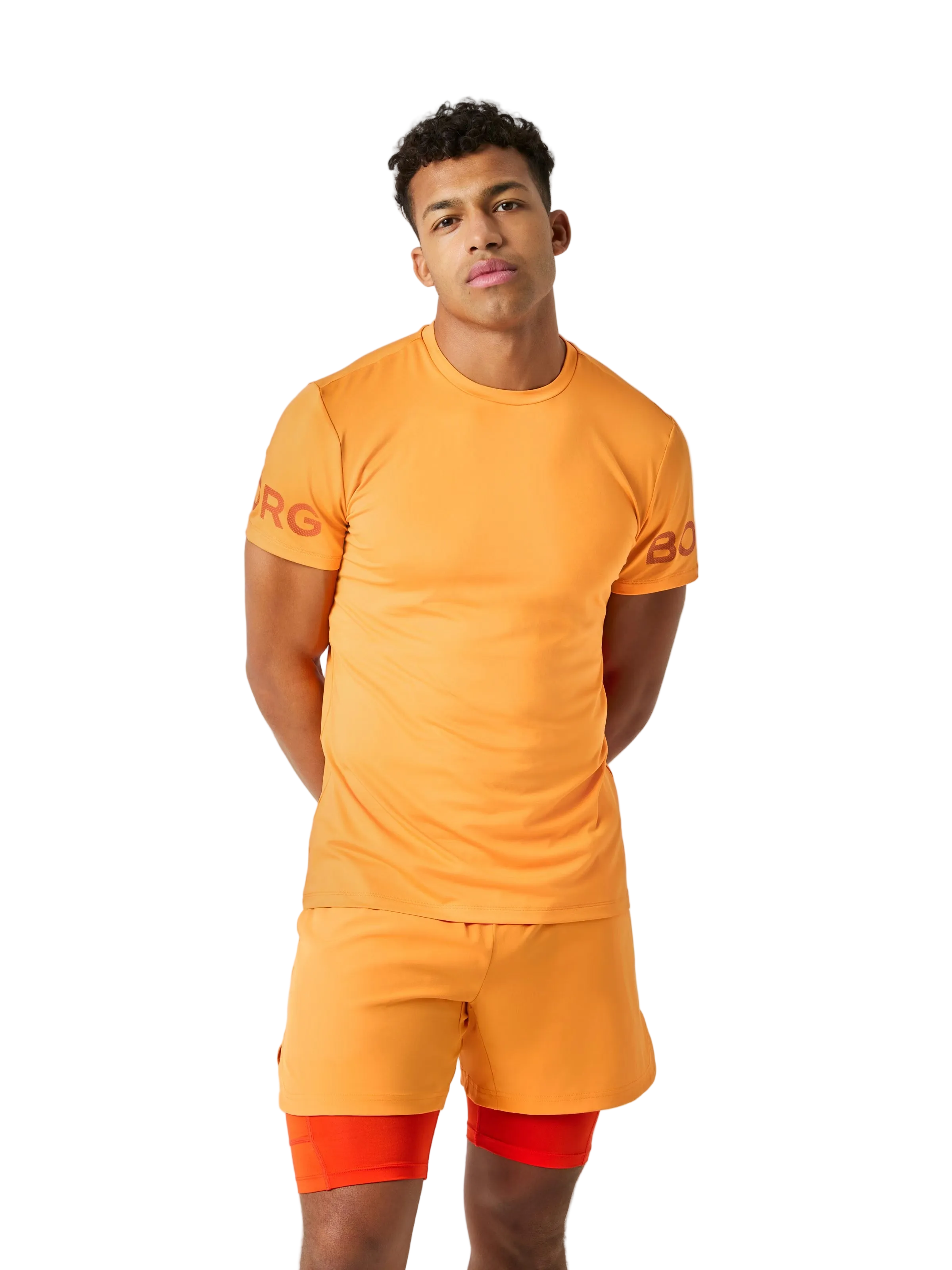 PÁNSKE TRIČKO BORG SUN ORANGE